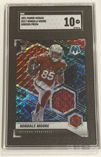 Rondale Moore 2021 Panini Mosaic Genesis SSP RC SGC 10 Cardinals RIP *READ*