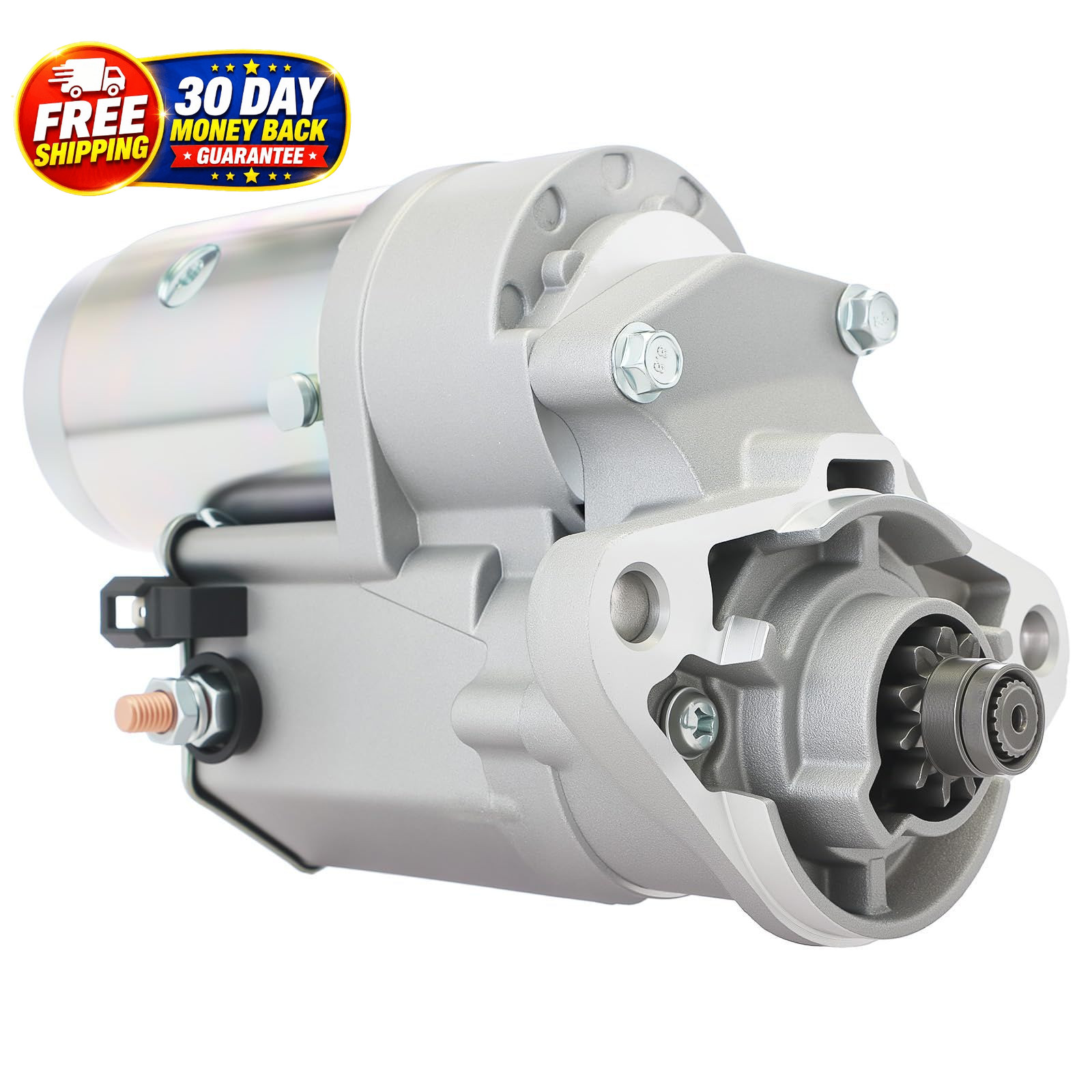 Airboat Motor Starter Replacement for Continental Lycoming 2.0Kw 12V 11-Tooth De