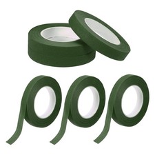 6 Rollen Floristen-Kreppband, 30 Yard x 1/16 Zoll f&uuml;r Floristik Olivegr&uuml;n