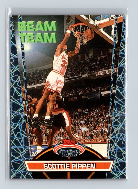 1992-93 Topps Stadium Club - Beam Team - Members Only - Scottie Pippen #5