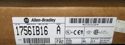 ALLEN-BRADLEY CONTROLLOGIX 1756IB16 SERIE A EINGANGSMODUL NEU FABRIKVERSIEGELTE VERPACKUNG