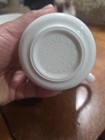 Vintage Corning Ware Corelle Shadow Iris Floral Coffee Tea Cup Mug Set of 2 USA — photo 3