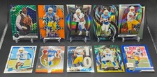Chargers Lot VIDAL McCONKEY HERBERT DOBBINS BOSA Select Shock Silver Prizm RC