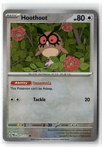 Hoothoot (Poke Ball Pattern) 077/131 Prismatic Evolutions Holo