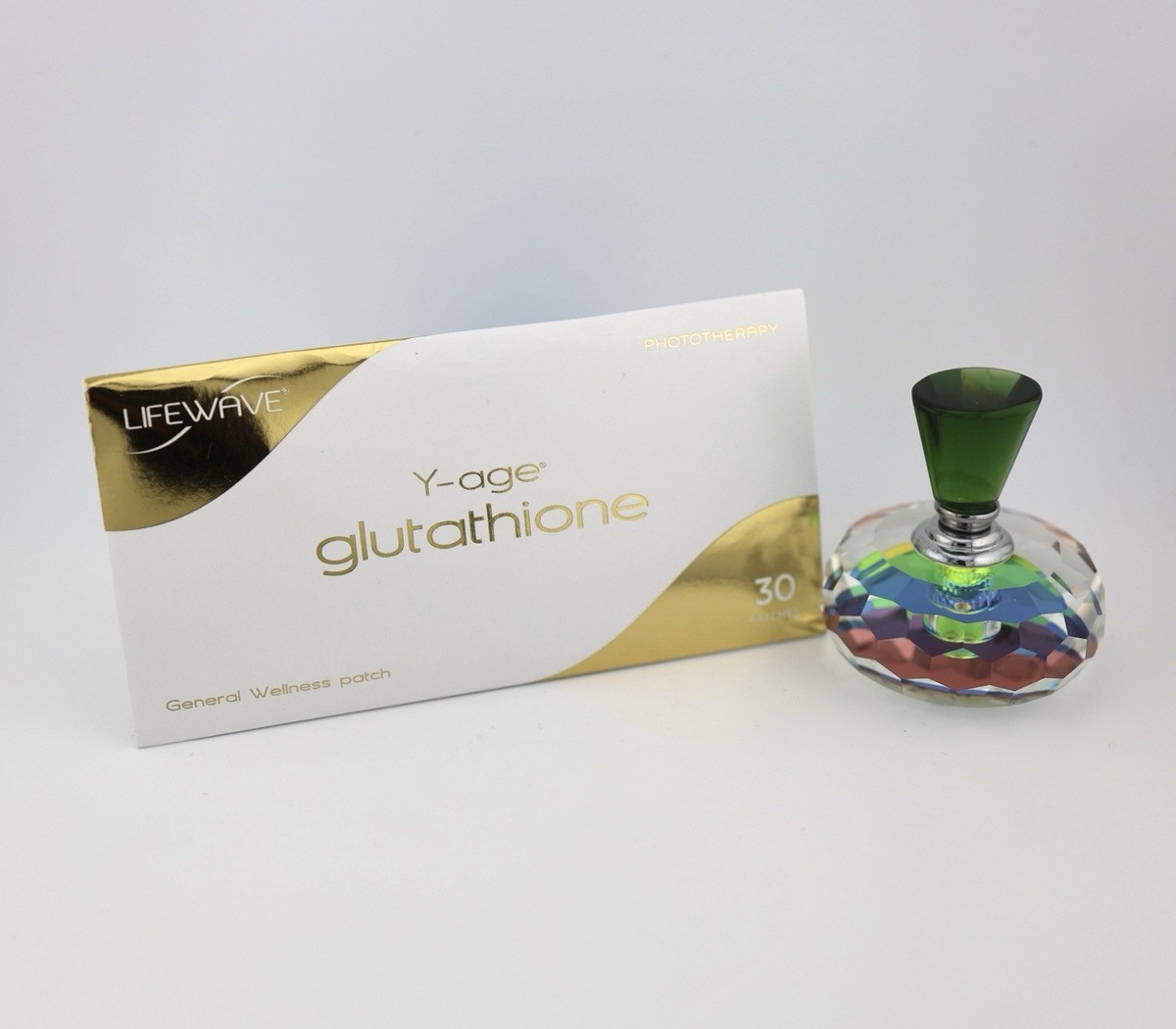 glutathione y age LifeWave Y-age Glutathione Phototherapy 30Patc - Exp 07/27 FREE SHIPPING ✓  🚚