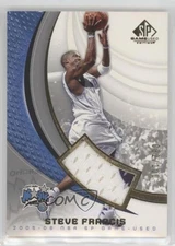 2005 SP Game Used Edition Authentic Fabrics Gold 32/100 Steve Francis #72-J 0oc8