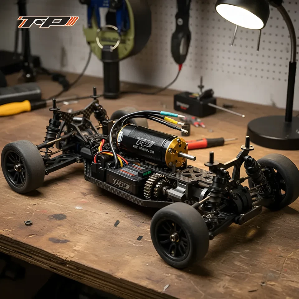 TP POWER TP5860 SENSORED Brushless Motor 58*112mm for RC 1/5 1/7 Car Truck ESC - Image 4 of 4