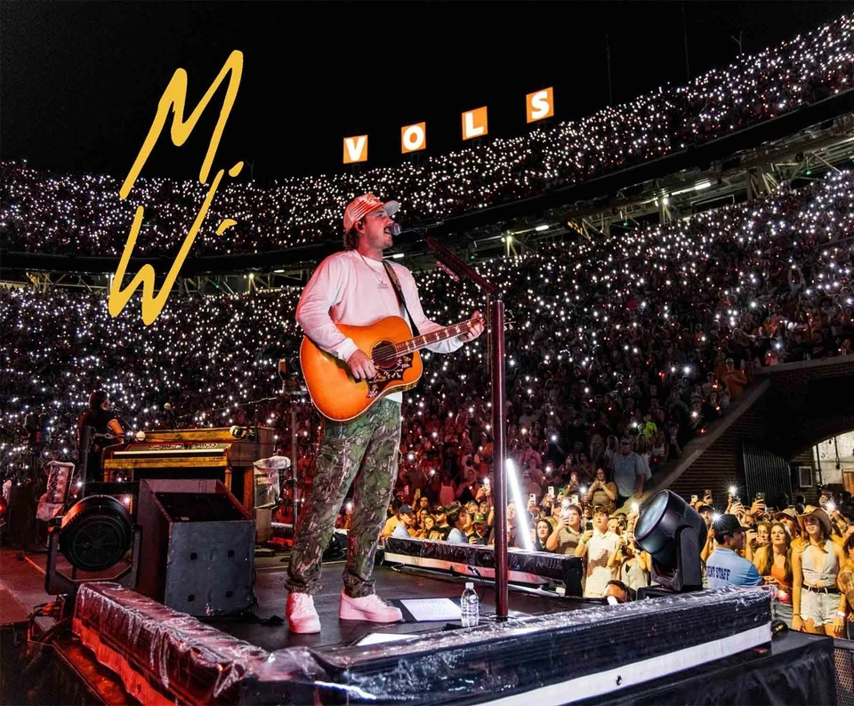 Morgan Wallen glossy Signed photo reprint 8x10 11x14 Singer country