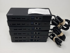 LOT OF 6 Dell Computer Usbc Thunderbolt Docking Station 2 WD19TB 4 WD19S