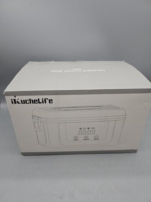 AMZCHEF Cordless Electric Lunch Box,Heater with 5 Heating Elements & Auto Temp