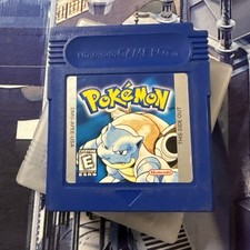 Pokemon Red & Blue Version Bundle Lot (Game Boy) AUTHENTIC with NEW BATTERIES