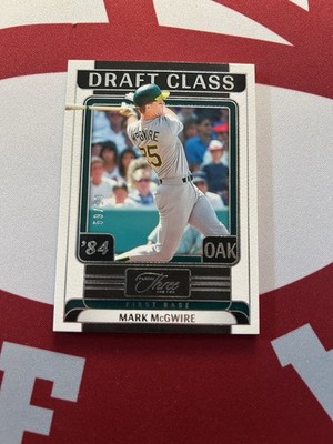 2024 Panini Three and Two - Draft Class Mark McGwire #20 /99 Athletics