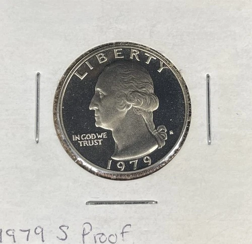 1979-S Washington Quarter Cameo Proof Type 1
