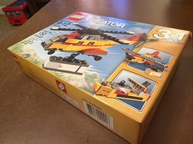 LEGO Creator 31029 New 132 pcs Cargo Heli 3 in 1 Helicopter Airplane Boat Sealed