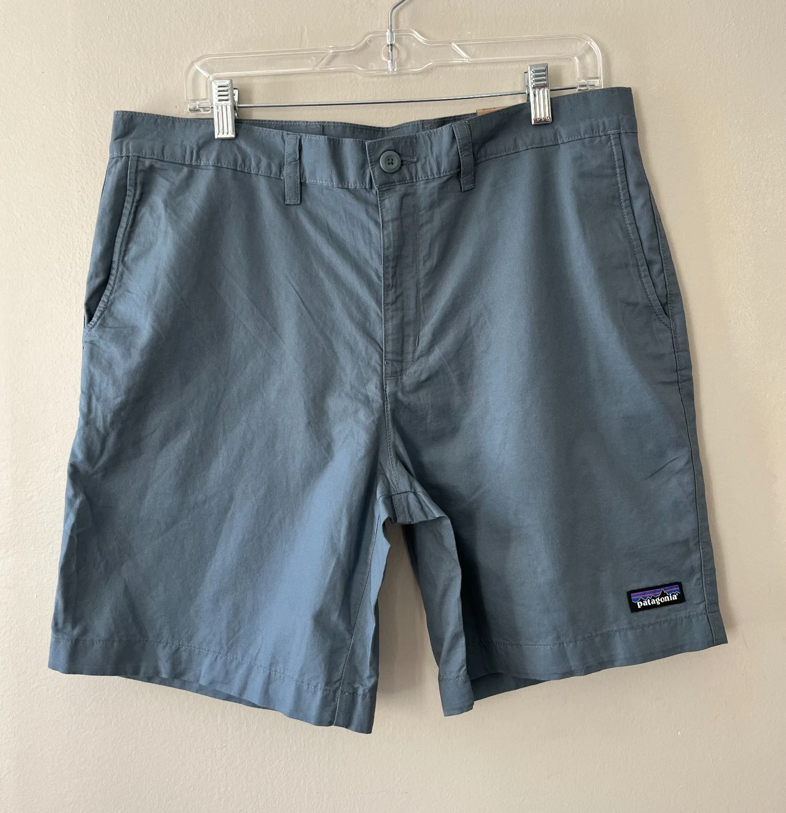NWT Patagonia Men's All-Wear Hemp Shorts W34xL8 Gray Lightweight Outdoor Hiking