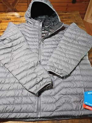 Mens Columbia Woodrose Crest FS 650 DOWN OMNI HEAT HOODED JACKET