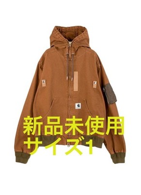 Sacai x Carhartt WIP Washed Duck Hooded Blouson Jacket Size 1 Sacai x Carhartt WIP Washed Duck Hooded Blouson Jacket Size 1