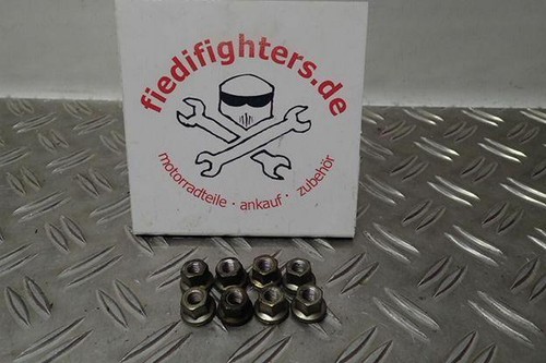 Krümmermuttern Krümmer Muttern Auspuffmutter Yamaha YZF R1 RN09 Ez.03/02 49322km