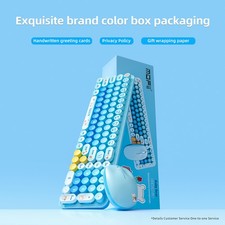 Mofii Wireless Keyboard And Mouse Set BabyBear 2.4G USB Ergonomic Silent MXVU