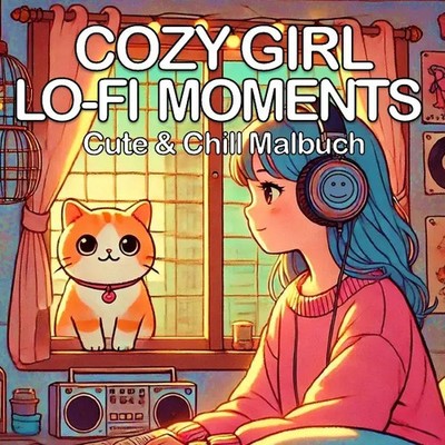 Millie Meik | Cozy Girl Lofi Moments Cute und Chill - Cozy Malbuch für...