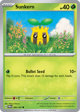 Sunkern | #6 | TWM | Pokemon | Foil | LP