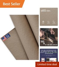 Durable Outdoor Vinyl Fabric - 1 Yard Cut for Boat Seats Upholstery Projects