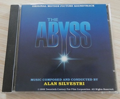 CD ORIGINAL FILM SOUNDTRACK DER ABGRUND ALAN SILVESTRI 13 TITEL 1989