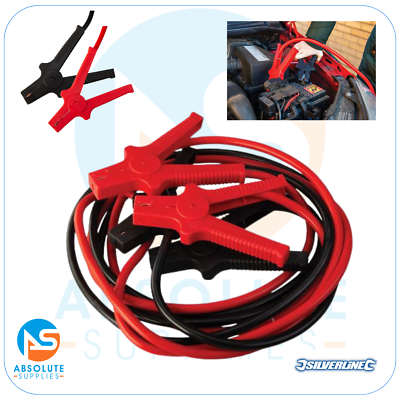 Silverline Jump Leads 350A 3.5m Includes Zipped Case - 817221 for  
