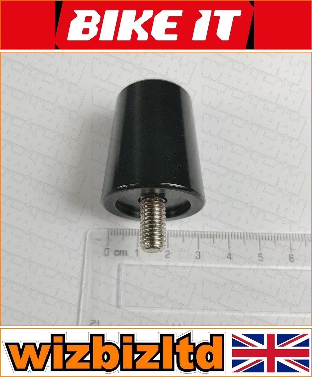 Kawasaki ZRX1200 1999-2005 Pair of Black Tapered Bar End