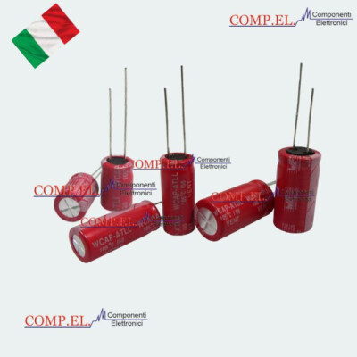 10x Condensateur électrolytique chimique 33µF ± 20% 250V THT 105°C