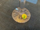 2 Waterford Crystal Lismore Wine Glasses.  Approx 5 7/8 inches. Claret or White — photo 5