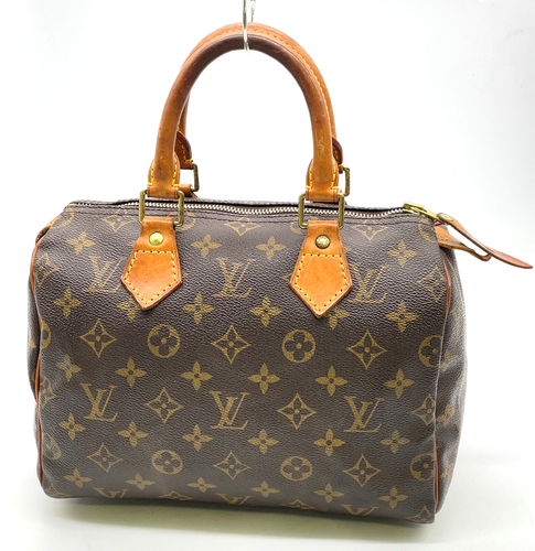 Authentic Louis Vuitton Monogram Speedy 25 M41528 Handbag W/Dustbag NS031002 - Picture 2 of 24