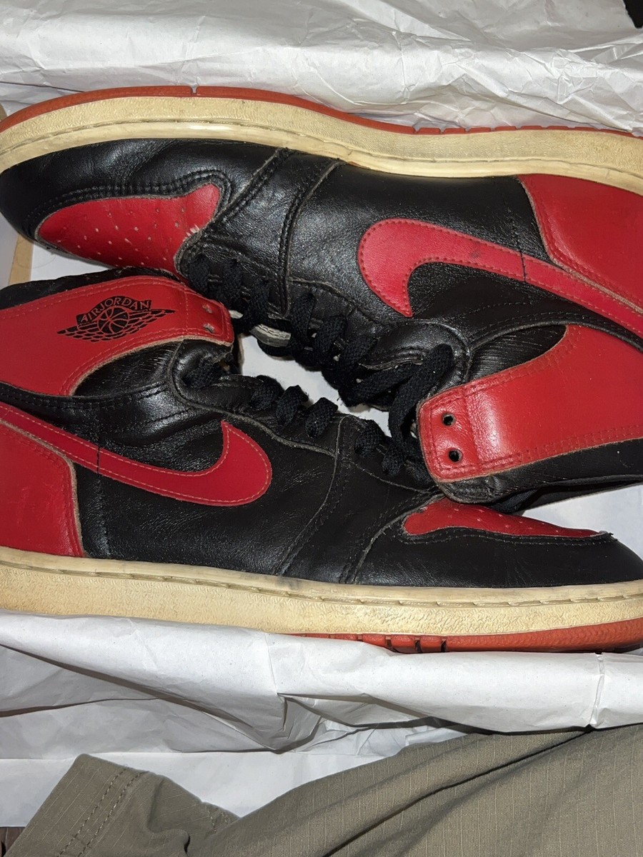 Size 9.5 - Jordan 1 High 1985 Bred | eBay Size 9.5 - Jordan 1 High 1985 Bred | eBay