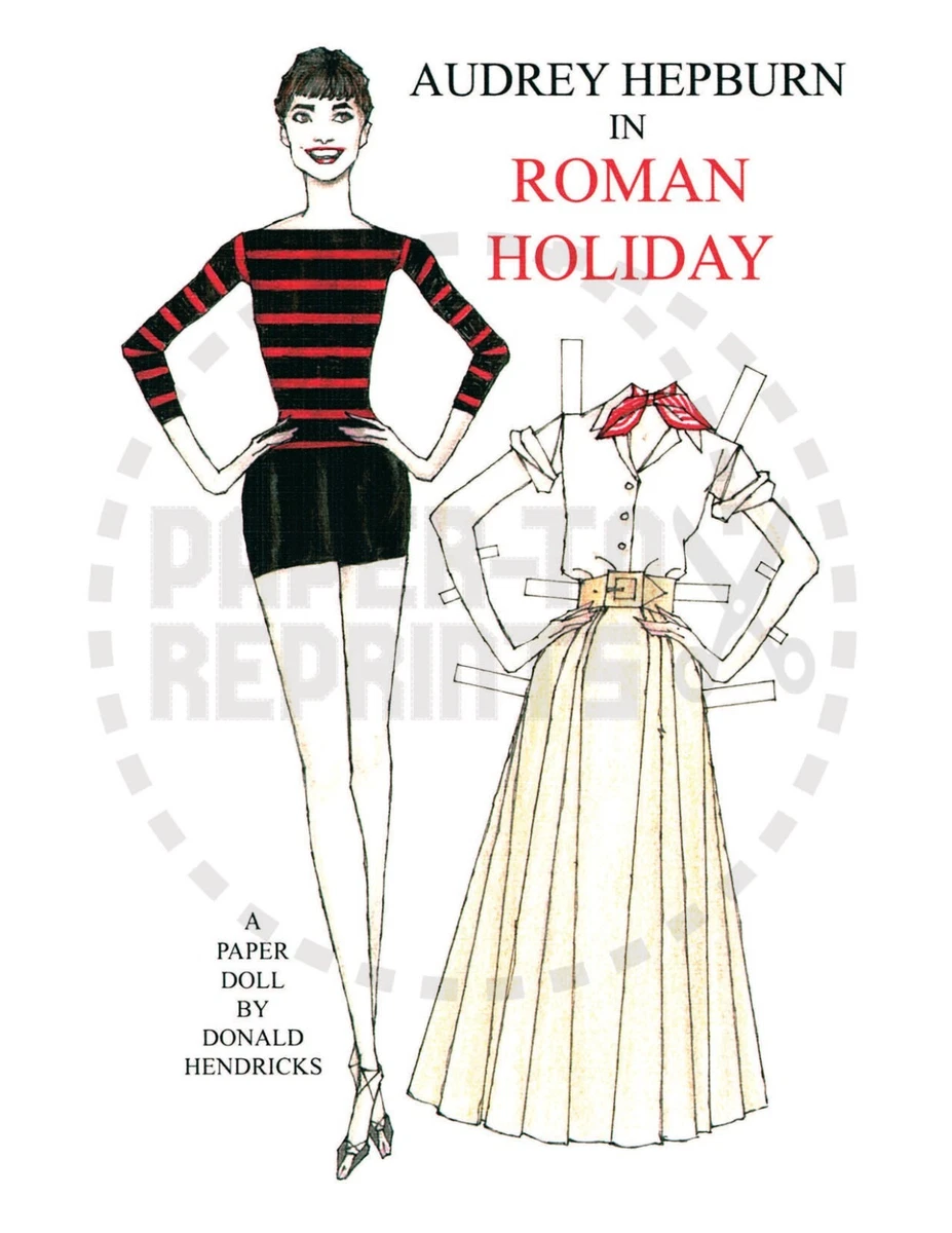 Audrey hepburn sales paper dolls