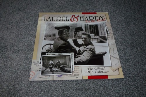 LAUREL AND HARDY OFFICIAL CALENDARS x 4 2003, 2008, 2009, 1998 MINT CONDITION - Picture 6 of 9