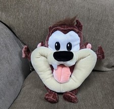 Six Flags Baby Looney Tunes Taz Tasmanian Devil Plush 10" Warner Bros