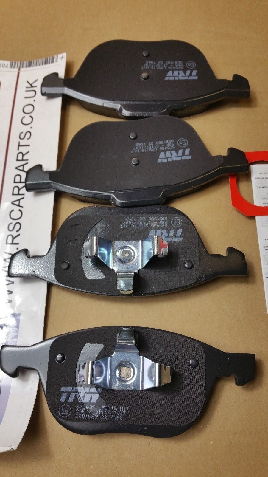 TRW FRONT Brake Pads FORD FOCUS CMAX KUGA MAZDA 3 / 5 VOLVO C30 V40 V50 eBay