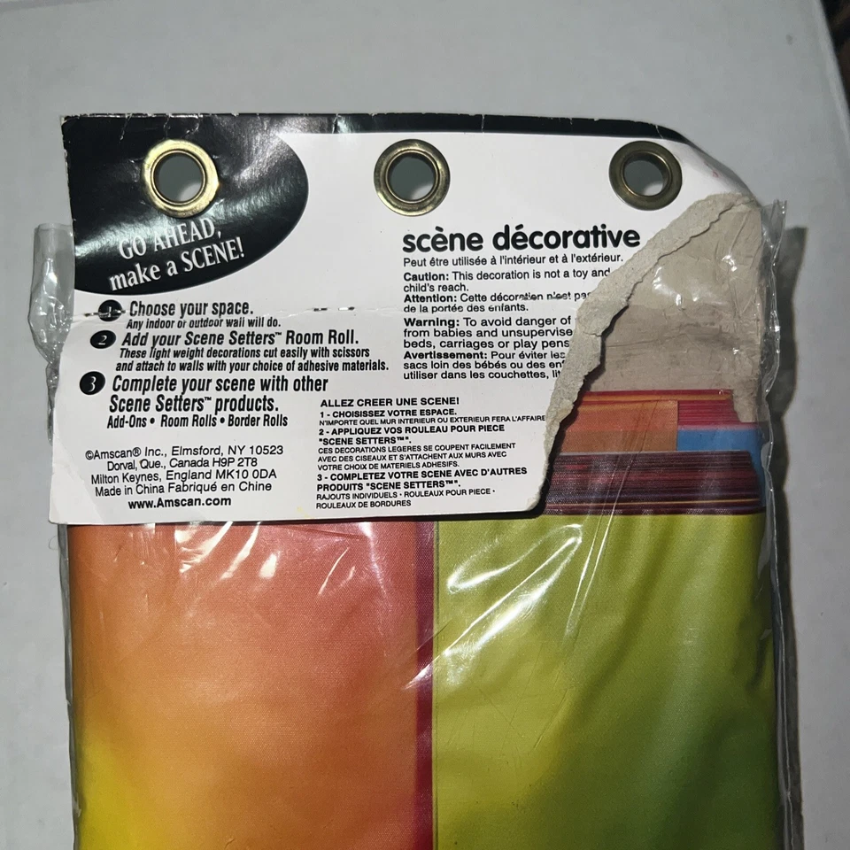 Disco Fever 70's Scene Setter Room Transformation Roll  4ftx40ft Roll New! - Image 4 of 4