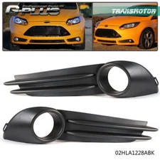 Fit For 2013-2014 Ford Focus ST Bumper Fog Light Bezel Trim Covers Left & Right