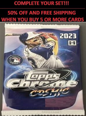    2023 Topps Cosmic Chrome   Base Set   YOU PICK SINGLES   Mix & Match