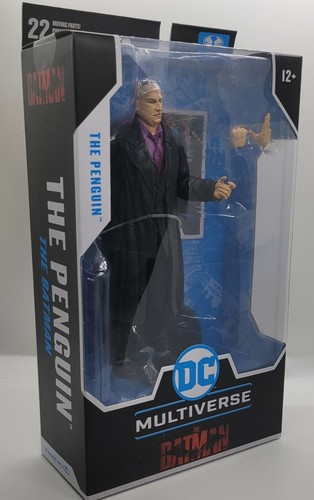 DC Multiverse The Batman PENGUIN McFarlane Toys 7” Inch 2022 Colin Farrell - Picture 5 of 5