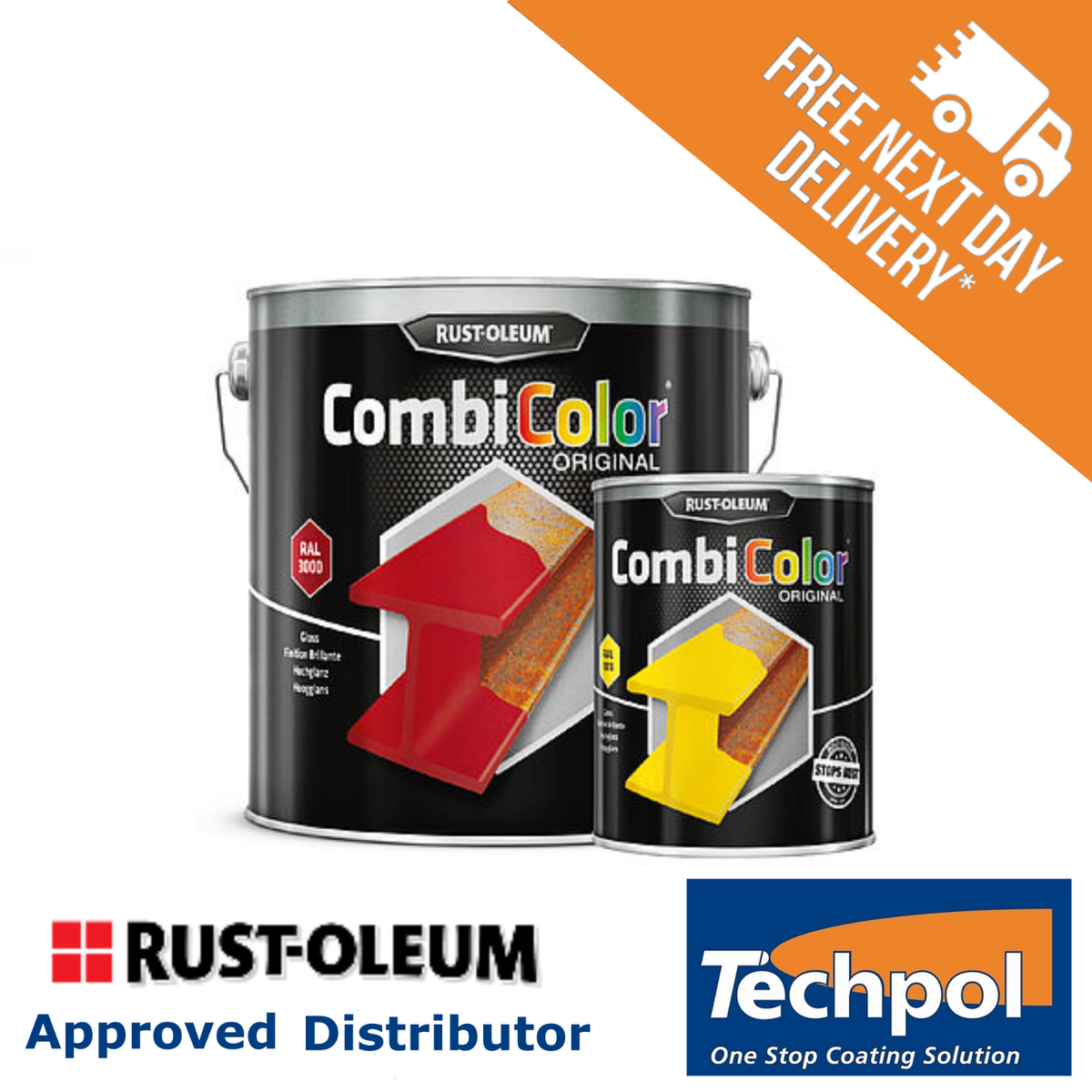 Rust-Oleum Rustoleum Combi Color Original Direct To Metal Paint Various  Colours