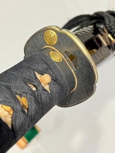 SAMURAI JAPANESE DAGGER TANTO SWORD & SCABBARD KOSHIRAE (ONLY)  Z