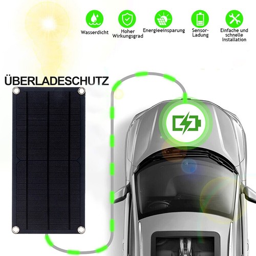 30W 12V Solarpanel Kit Solarmodul USB-Ladegerät Solarzelle Solar Auto Ladegerät - Bild 4 von 17