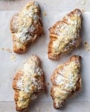 Five Vegan Almond Croissants