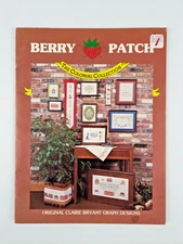The Colonial Collection Cross Stitch Pattern Book Berry Patch Claire Bryant