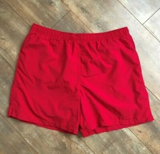 Mens Land s End Red Swim Trunks Shorts Size XL 40-42