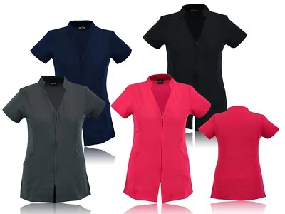 SWIFT WEAR V-Ausschnitt Schönheit Arbeit Friseur SPA Nagelsalon Therapeut Massage Tunika Uniform