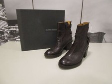 Alberto Fermani Leder Stiefelette Biker antik braun Gr.36 NEU (B100)