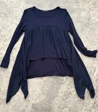 90s Babydoll Tunic Top y2k Empire Waist Grunge Goth Fairy Bella Swan Elena Small